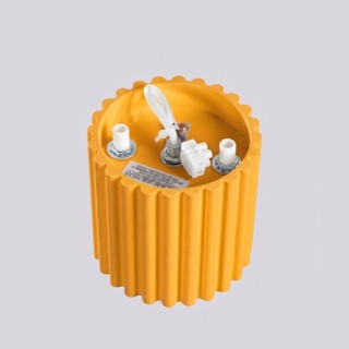 Plafonnier AURA 1 jaune GU10 - Sollux