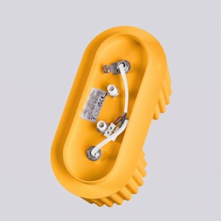 Plafonnier AURA 2 jaune GU10 - Sollux