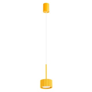 Suspension AURA 1 jaune Sollux