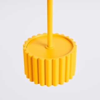 Suspension AURA 1 jaune Sollux