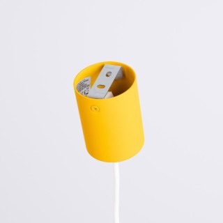 Suspension AURA 1 jaune Sollux