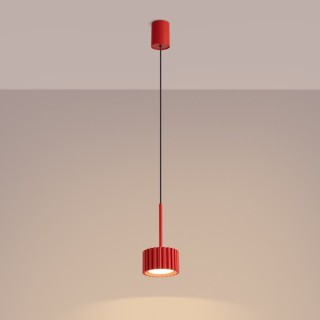 Suspension AURA 1 rouge Sollux