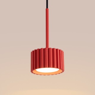 Suspension AURA 1 rouge Sollux