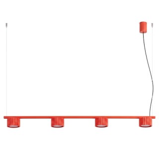 Lustre AURA 4 rouge Gx53
