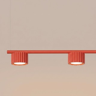Lustre AURA 4 rouge - Sollux