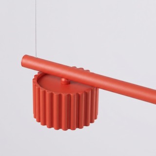 Lustre AURA 4 rouge - Sollux