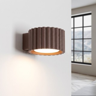 Applique AURA marron Gx53 - Sollux