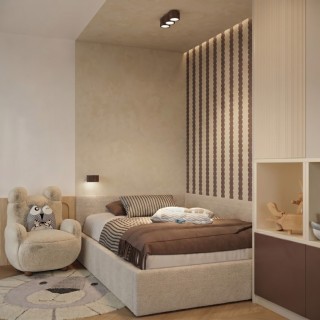 Applique AURA marron Gx53 - Sollux