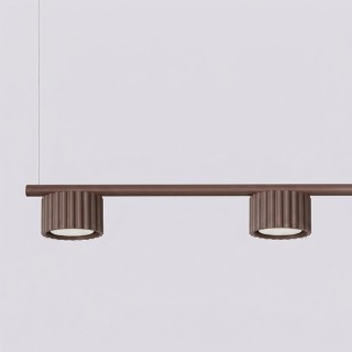 Lustre AURA 4 marron Sollux