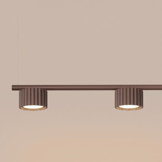 Lustre AURA 4 marron Sollux