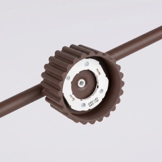Lustre AURA 4 marron Sollux