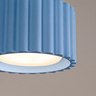 Plafonnier AURA 1 azure Sollux