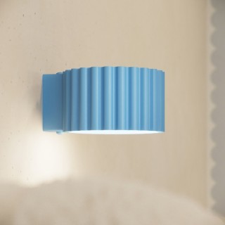 Plafonnier AURA 3 azure Sollux
