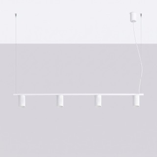Lustre KARBON 4 blanc - Sollux