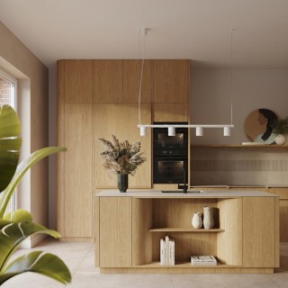 Lustre KARBON 4 blanc - Sollux