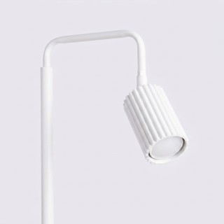 Lampadaire KARBON 1 blanc - Sollux