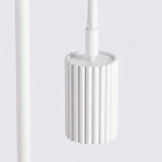 Lampadaire KARBON 1 blanc - Sollux