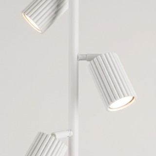 Lampadaire KARBON 3 blanc - Sollux