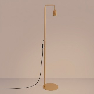 Lampadaire KARBON 1 golden - Sollux