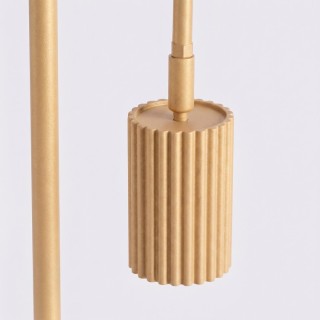 Lampadaire KARBON 1 golden - Sollux