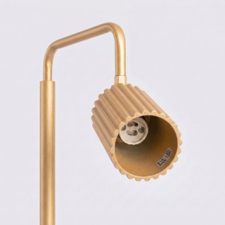 Lampadaire KARBON 1 golden - Sollux