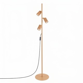 Lampadaire KARBON 3 golden - Sollux
