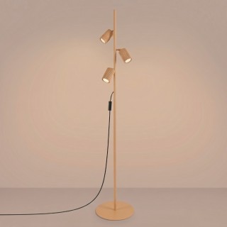 Lampadaire KARBON 3 golden - Sollux