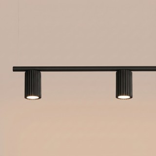 Lustre KARBON 4 noir - Sollux
