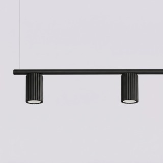 Lustre KARBON 4 noir - Sollux