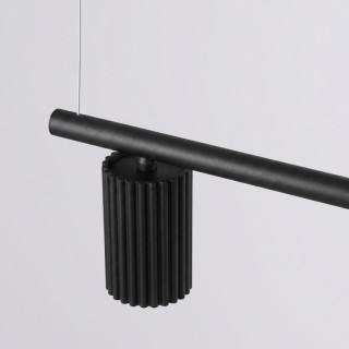 Lustre KARBON 4 noir - Sollux