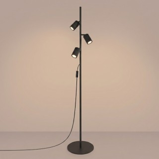 Lampadaire KARBON 3 noir - Sollux