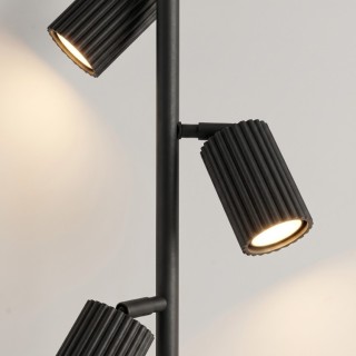 Lampadaire KARBON 3 noir - Sollux