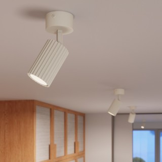 Plafonnier KARBON 1 beige