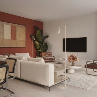 Lampadaire KARBON 1 beige