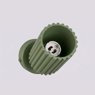 Plafonnier KARBON 1 vert olive - Sollux