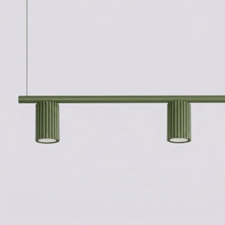Lustre KARBON 4 vert olive - Sollux