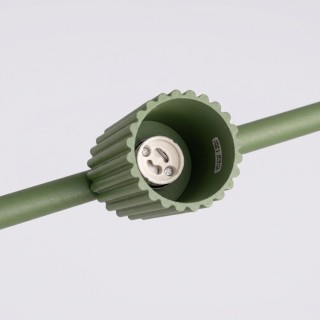Lustre KARBON 4 vert olive - Sollux