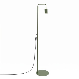 Lampadaire KARBON 1 vert olive - Sollux