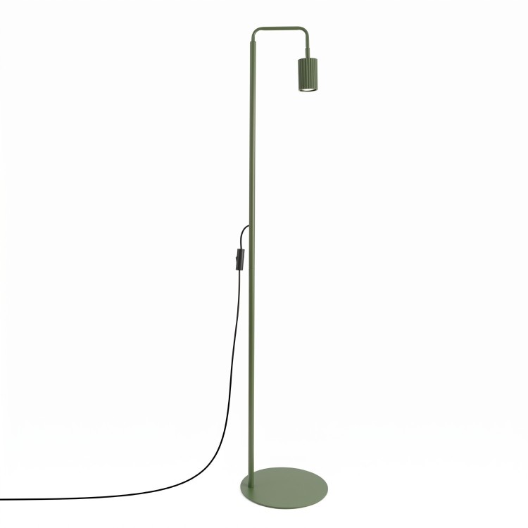 Lampadaire KARBON 1 vert olive - Sollux