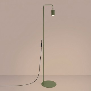 Lampadaire KARBON 1 vert olive - Sollux