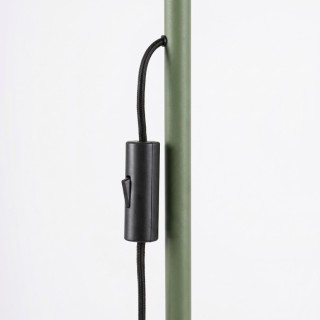 Lampadaire KARBON 3 vert olive - Sollux
