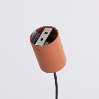 Lustre KARBON 4 ocre rouge