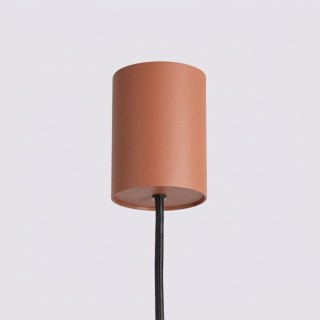 Lustre KARBON 4 ocre rouge