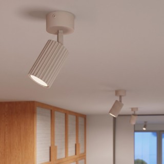 Plafonnier KARBON 1 taupe