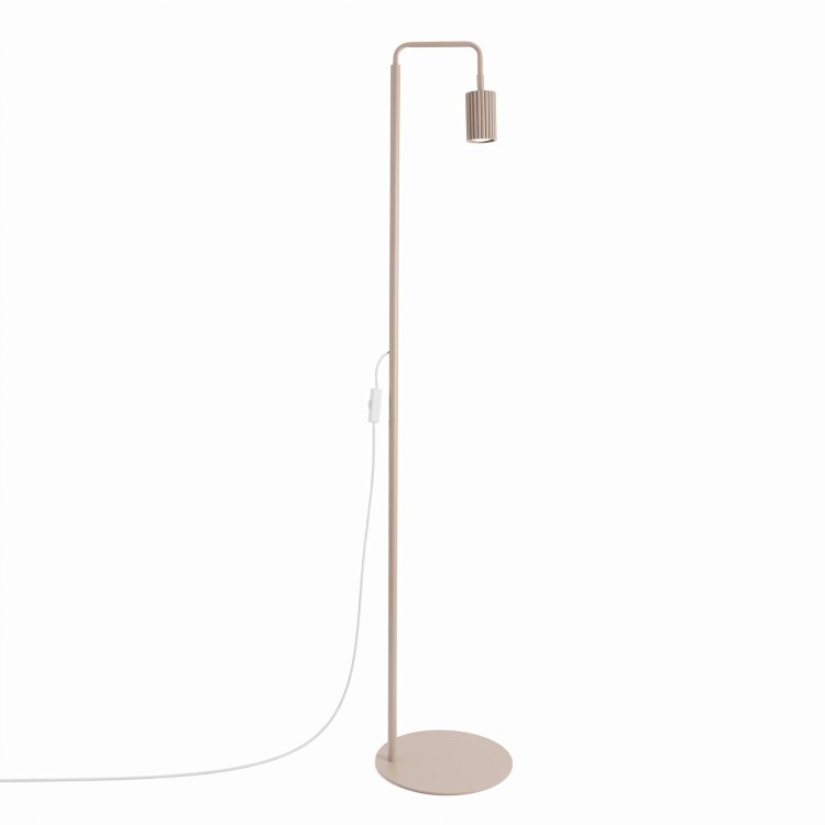 Lampadaire KARBON 1 taupe - Sollux