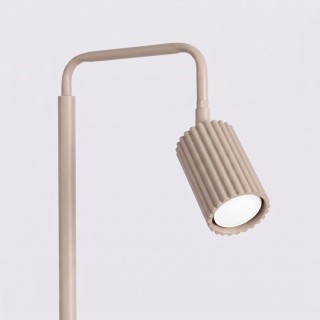 Lampadaire KARBON 1 taupe - Sollux