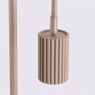 Lampadaire KARBON 1 taupe - Sollux