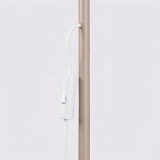 Lampadaire KARBON 1 taupe - Sollux