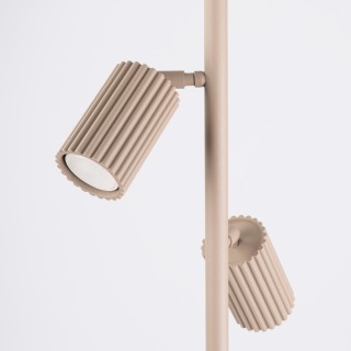 Lampadaire KARBON 3 taupe - Sollux