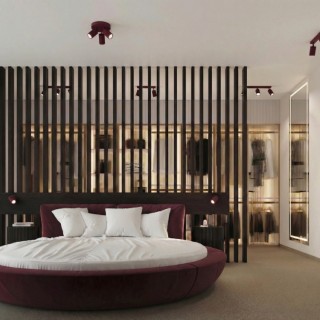 Applique KARBON bordeaux - Sollux